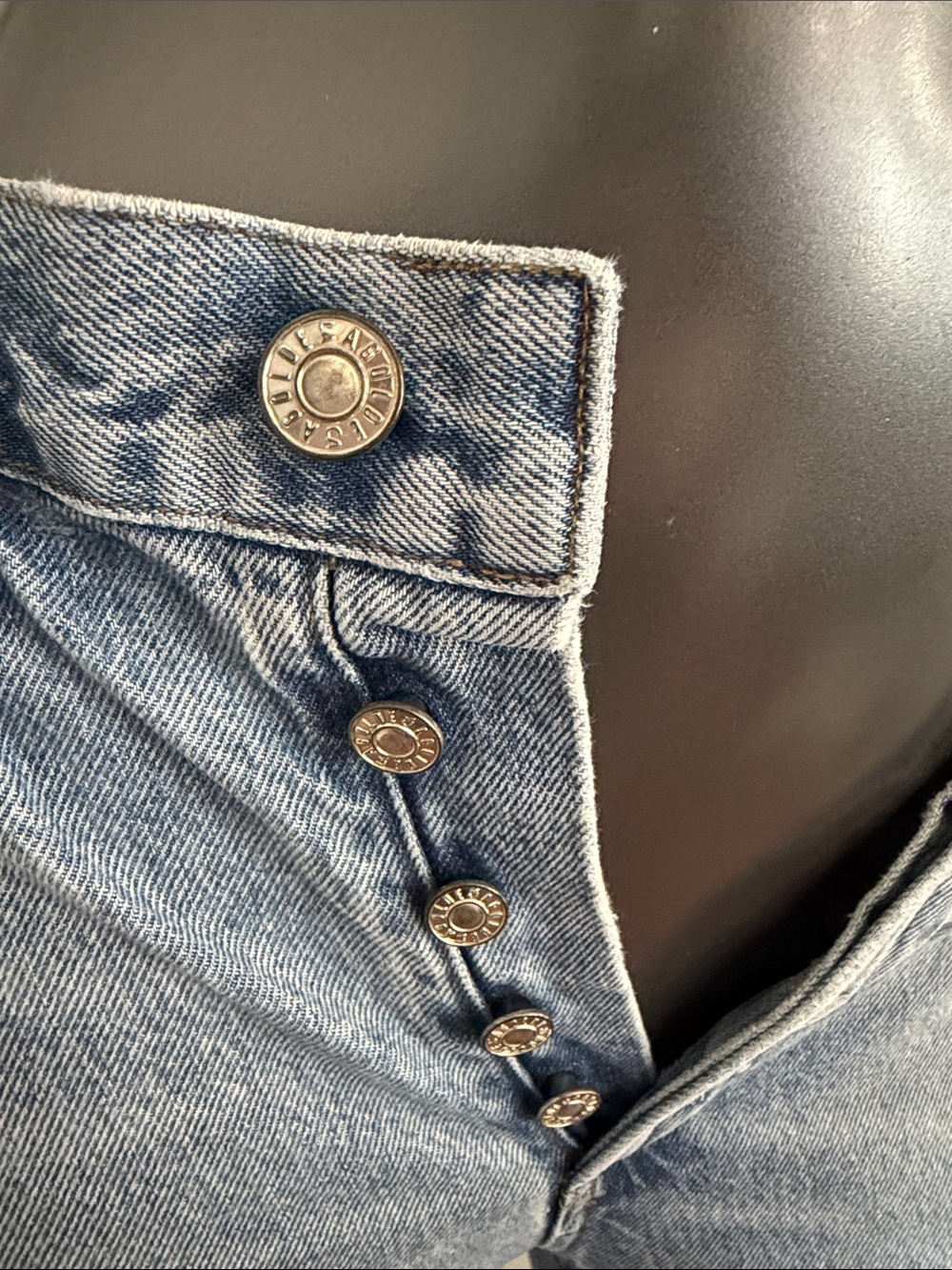 AGOLDE Riley High Rise Straight Cropped Denim Jeans - Picture 7 of 13